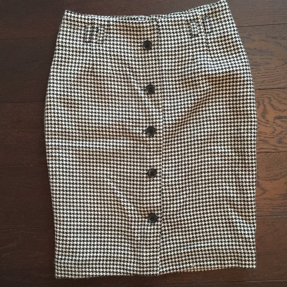 Herringbone Pencil Skirt